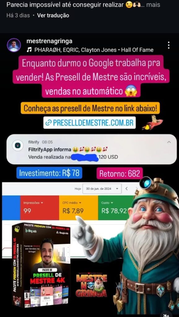 alunas depoimentos faturando em dolar